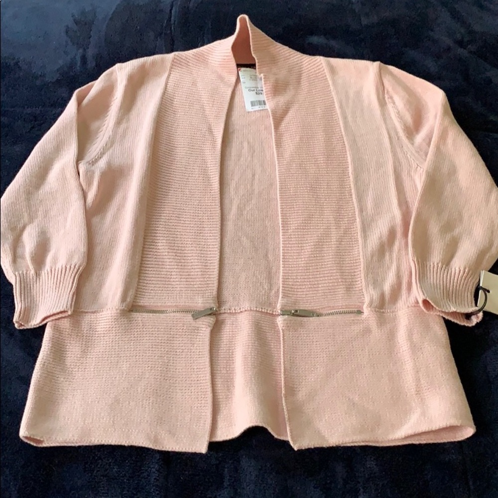 Size Small Light Pink Ivanka Trump Cardigan